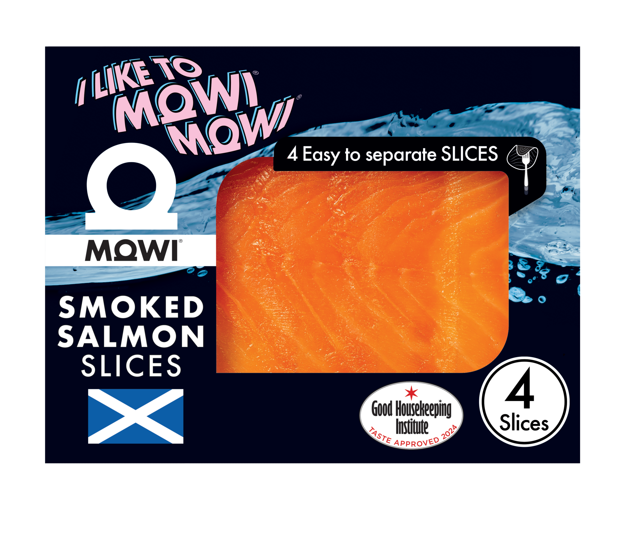Medium Smoked Salmon Slices