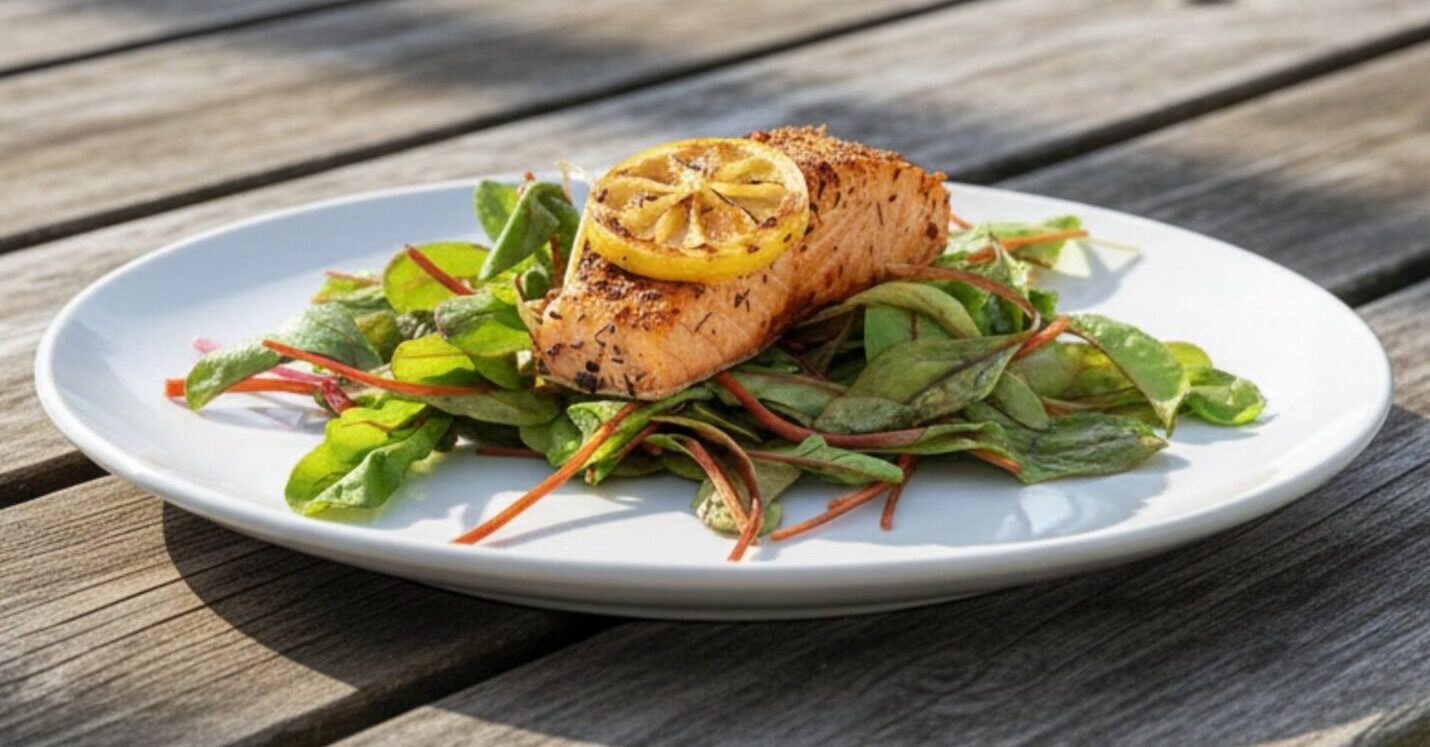 New Zealand-inspired sweet and savoury BBQ salmon